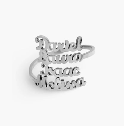 Bague Âmes Entrelacées Personnalisé - MÎA™