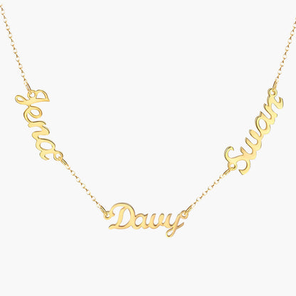 Collier Âmes Entrelacées Personnalisé - MÎA™