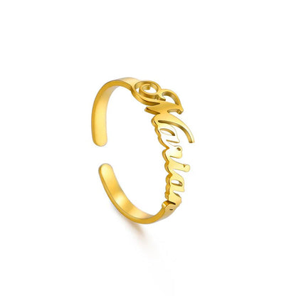 Bague Âmes Entrelacées Personnalisé - MÎA™