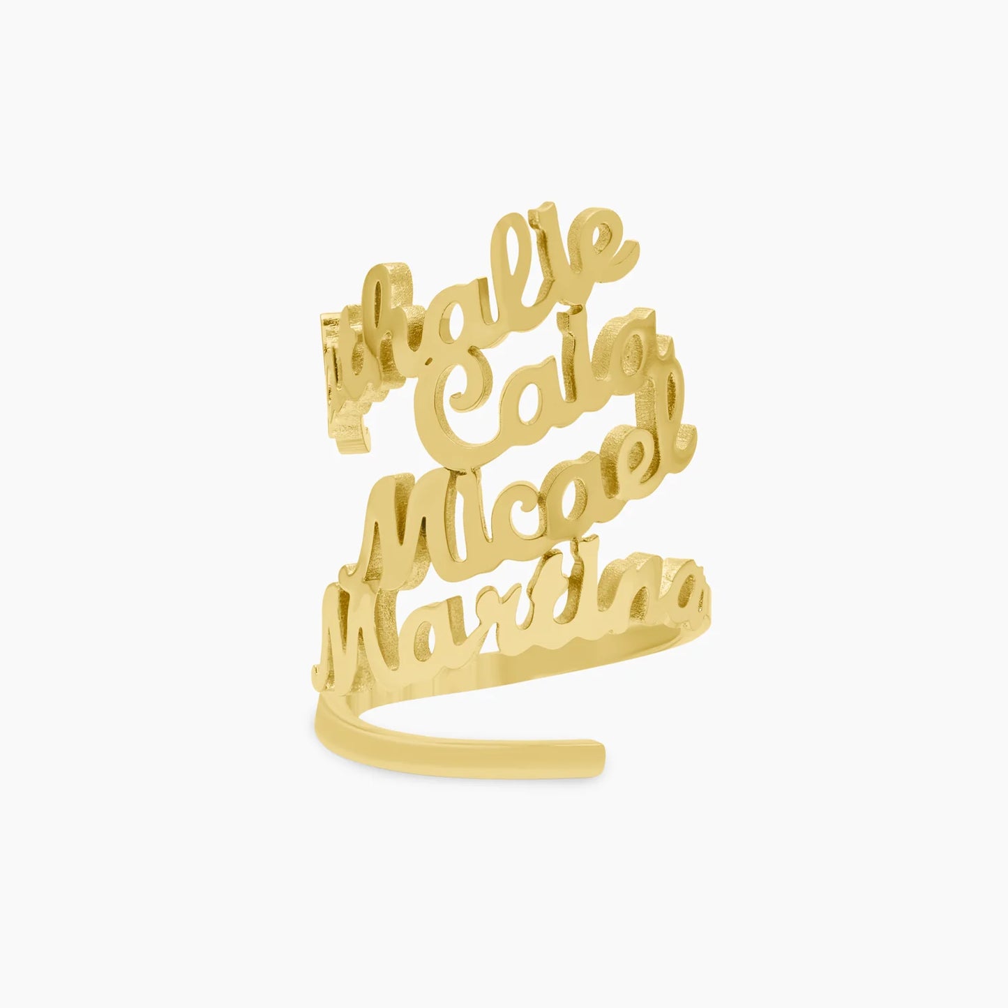 Bague Âmes Entrelacées Personnalisé - MÎA™