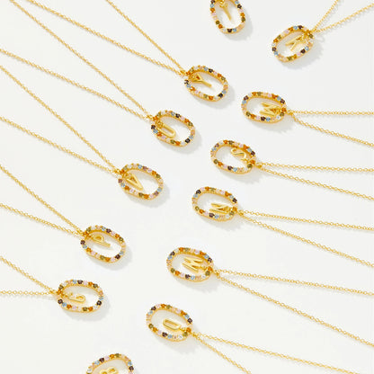 Collier Couronne d’Initiale - MÎA™