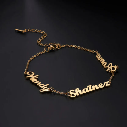 Bracelet Âmes Entrelacées Personnalisé - MÎA™