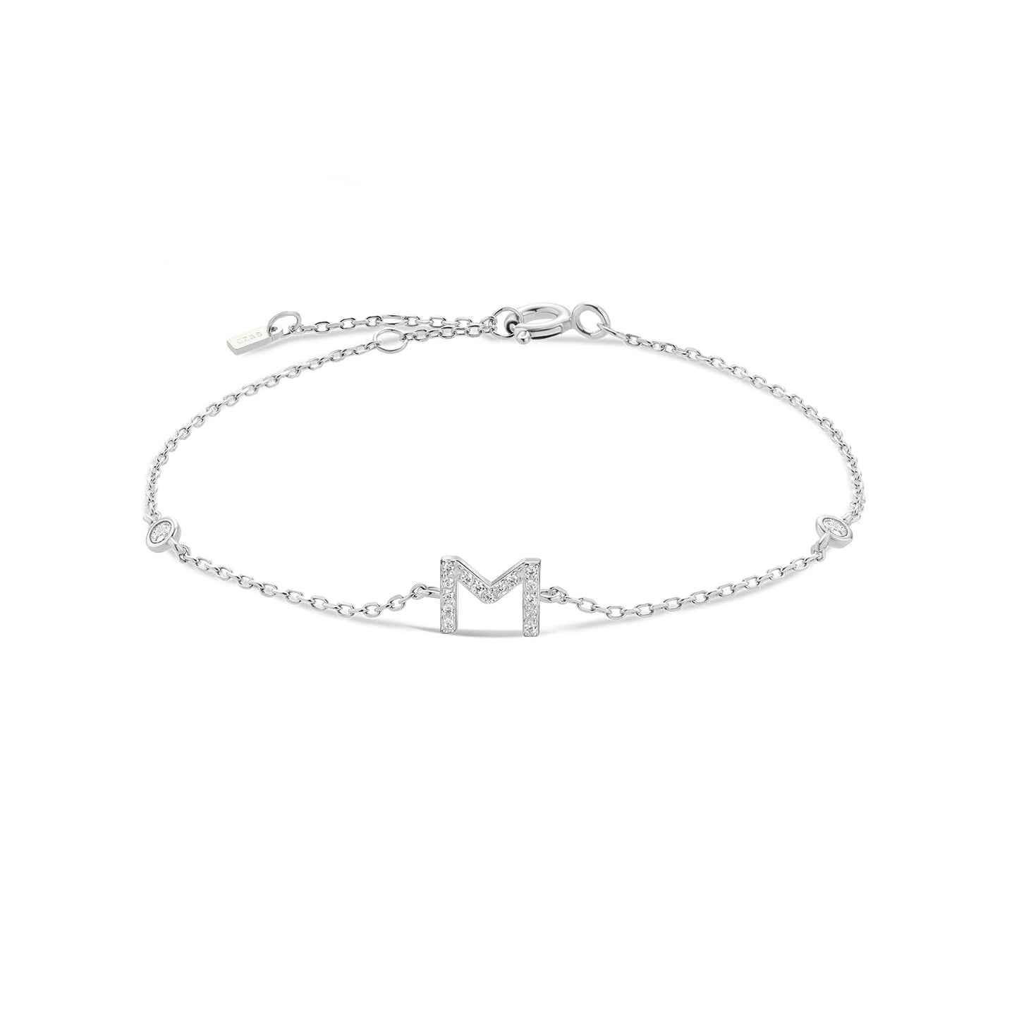 Bracelet Initiale Scintillante - MÎA™