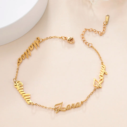 Bracelet Âmes Entrelacées Personnalisé - MÎA™