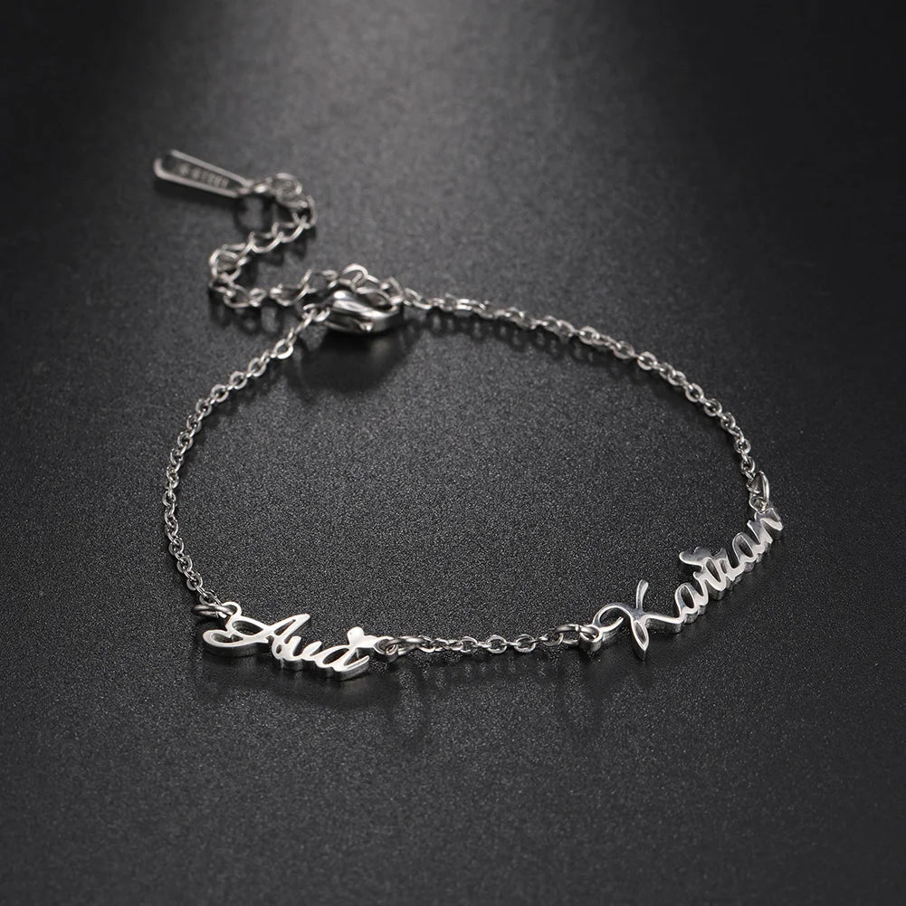 Bracelet Âmes Entrelacées Personnalisé - MÎA™