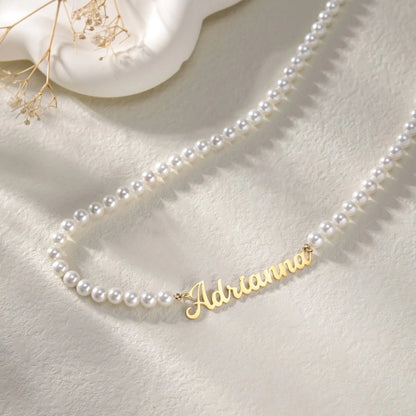 Collier Perles Rares Personnalisé - MÎA™