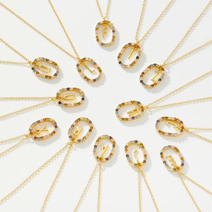 Collier Couronne d’Initiale - MÎA™