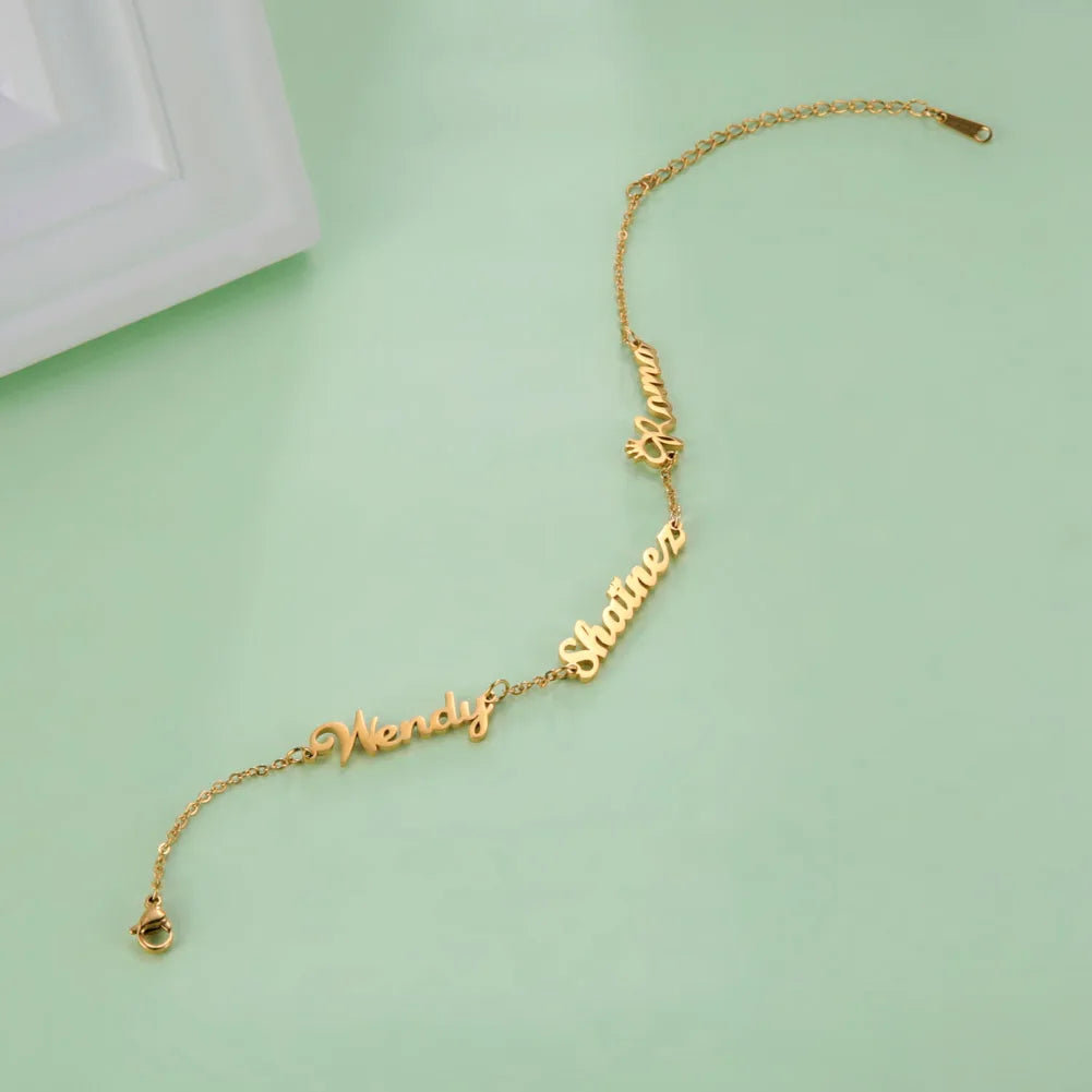 Bracelet Âmes Entrelacées Personnalisé - MÎA™