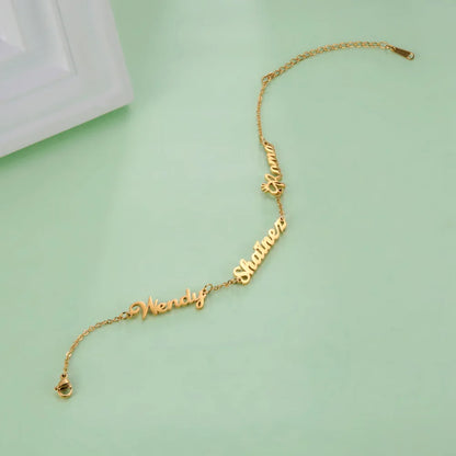 Bracelet Âmes Entrelacées Personnalisé - MÎA™