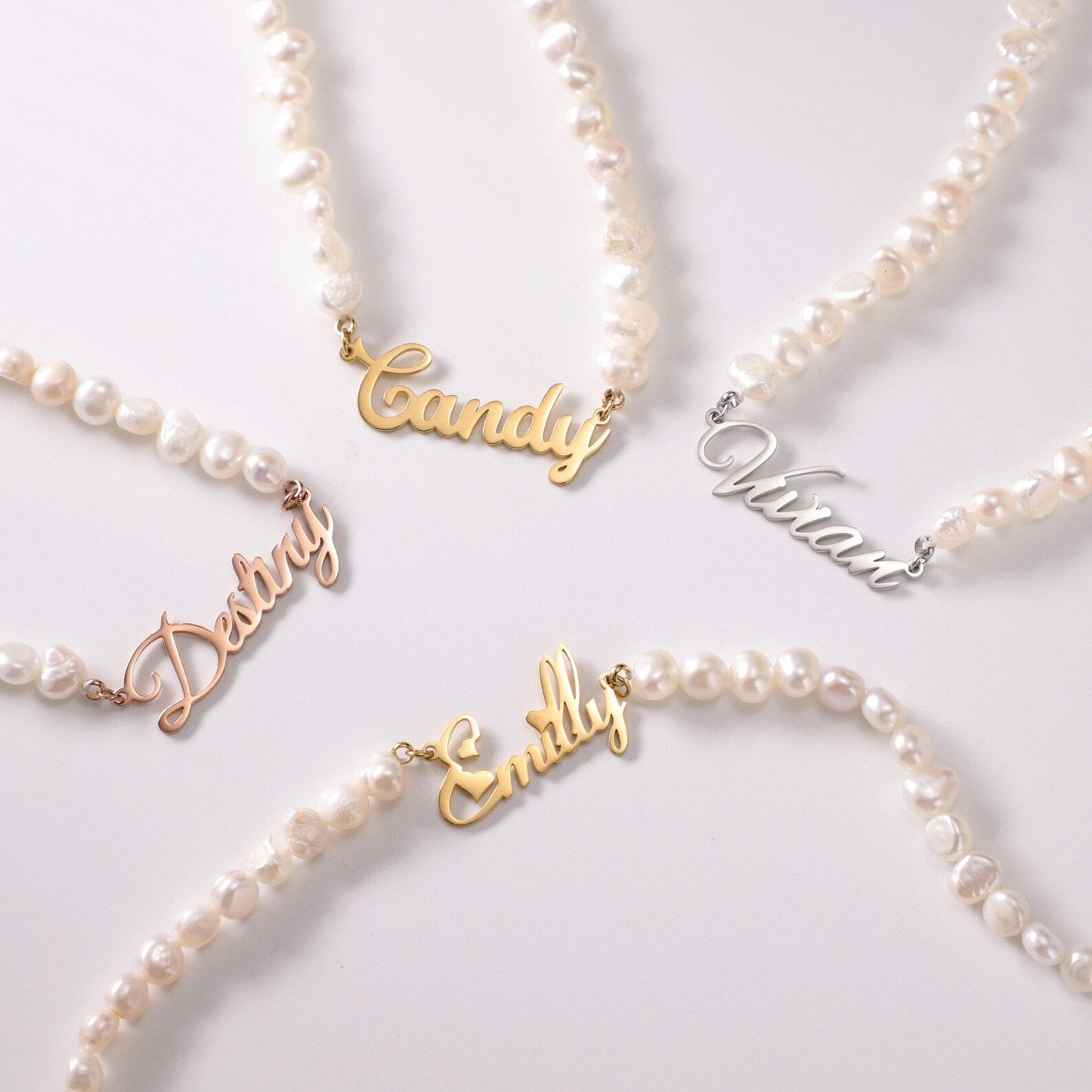 Collier Perles Rares Personnalisé - MÎA™